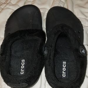 Winter Crocs w/removable liner for summer